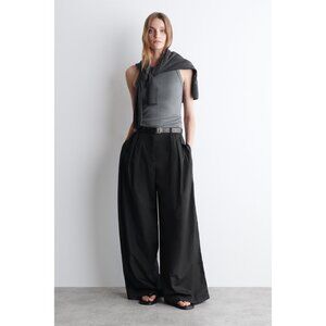 COS clean cut Lyocell blend top